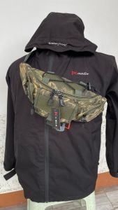 tas weisbag tas pinggang bahan import motif loreng