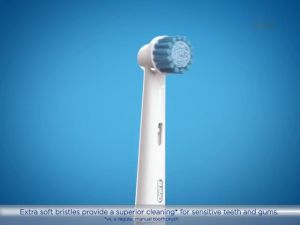 Đầu Bàn Chải Điện Oral-B Braun Sensitive Clean - Lông Chải Mềm Mại Làm Sạch Nhẹ Nhàng Đầu Thay Thế Cho Bàn Chải Oral B