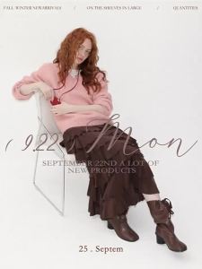 CHACHASTU | Áo Cardigan Knit Đính Hoa Văn Màu Block Vintage Cổ Tròn Dày Đựng Hình