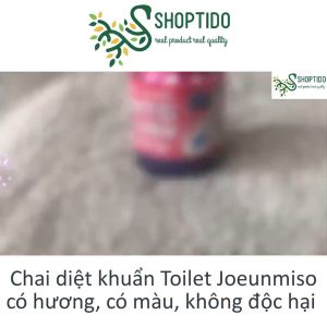 CHÍNH HÃNG - Cốc thả bồn cầu khử mùi diệt khuẩn Hàn Quốc tạo nước xanh Chung Blue Joeunmiso 180gr.