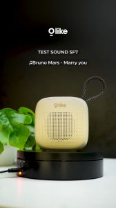 OLIKE Speaker Mini Wireless SF7 HiFi Sound Bass Max 8 Jam Playing Time | Portable HiFi Sound Stereo | Bluetooth V5.3 Compact Design IPX4