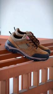 Ghaneo - Sepatu Hiking Pria Outdoor Shoes Olahraga Tracking G-21 Hitam