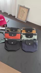 French-style hand-held dumpling bag mini lightweight and fashionable single-shoulder bag nylon chest bag waist bag