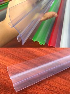 Thickened Pharmacy Price Tag Strip Shelf Label Holder Upward Style Retail Store Pricing Card Slot Universal for Shelf Accessories