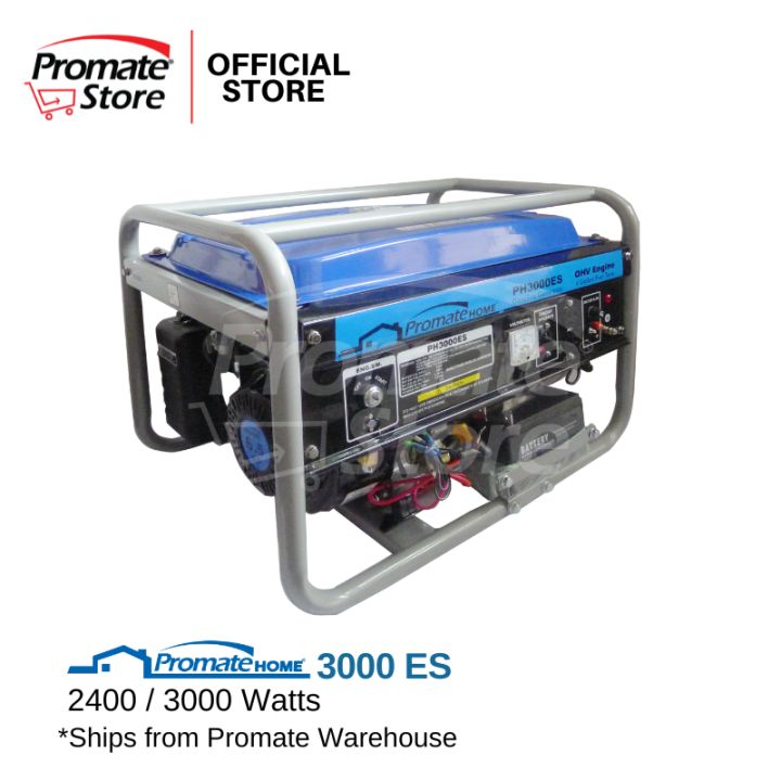 Promate Ph6800es Promate PH3000ES Gasoline Generator 3kVa | 2400W/3000W | Single Phase ...