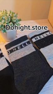 สปอร์ต พร้อมส่ง เก็บเงิน ปลายทาง ถุงเท้าหุ้ม คู่ 5 ร่วม ใส่ได้ ชายและหญิง น้ำหนัก ราคาต่อ 1 คู่