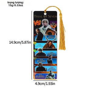 Potdemiel | Một Hiệp Sĩ Của Bảy Vương Quốc Acrylic Anime Bookmark Hình Học Sách Quyến Rũ Dành Cho Những Người Yêu Sách Đồ Dùng Học Tập Bộ Sưu Tập Hàng Hóa Quà Tặng