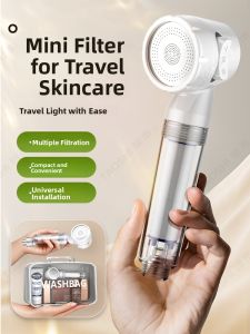 TAOSHI | Pressure Boosting & Filtration Showerhead with Antimicrobial & Skin Care