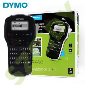 DYMO Label Maker LabelManager 280 Rechargeable English hand-held Portable Label Maker Cable stickers label printer For DYMO 280