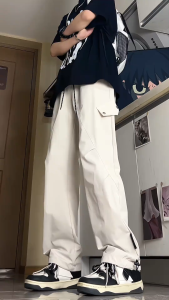 LJPNK Men’s Adjustable Outdoor Cargo Pants – Convertible Quick-Dry Combat Trousers for Hiking & Travel