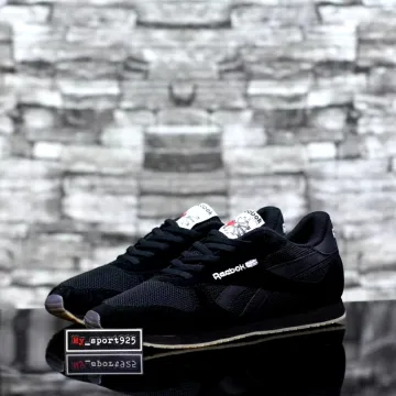 Reebok hitam polos hotsell