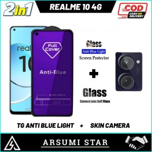 PROMO PAKET MURAH 2 IN 1 TEMPERED GLASS CERAMIC MATTE ANTI SPY REALME 10 4G TG ANTI GORES LAYAR CERAMIC MATTE ANTI SPY + SKIN CAMERA LENS