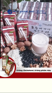 Sữa Hạt Hạnh Nhân Macca Óc Chó Đậu Đen Yến Mạch 6 in 1 VJK Bổ Sung Dinh Dưỡng Hộp 190ml
