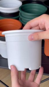 Chậu nhựa trồng cây VIETPOT size 13x11 trơn trồng hoa kiểng để bàn sân vườn ban công.