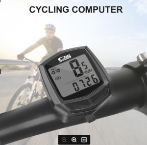 Sunding SD-581 Đồng hồ đo tốc độ xe đạp xe đạp có dây bảng Mã đồng hồ đo tốc độ đồng hồ đo tốc độ Trung Quốc và tiếng Anh Bảng mã đi xe đạp có dây Bộ phận Đồng hồ bấm giờ