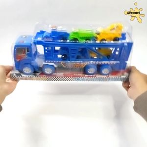 Acekids Mainan Anak Truck Container Kontener Truk Angkut Alat Konstruksi