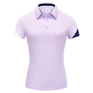 TTYGJ | Summer Short Sleeve Polo T-Shirt Fast Drying Stretchy Slim Fit Sport Shirt