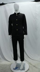 Ken Takakura Cosplay Costume Wig Anime Dandadan Okarun School Uniform Black Jacket Pants Gakuran Glasses Halloween Party Men