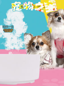 Automatic Ceramic Pet Water Fountain Dog And Cat Drinking Water Dispenser Constant Temperature Non-Electric Pet Drinking Bowl