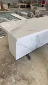 ไอซ์แลนด์ครัวสำเร็จรูป Island Ideas (โต๊ะเตรียมอาหารครัว) เคาร์เตอร์อเนกประสงค์ เคาร์เตอร์หินเทียม