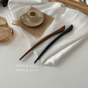 Mirola Plate Hair Word Ancient Style Wood Hairpin