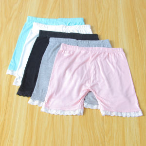 Summer Baby Girls Shorts Soft Modal Safety Panties Children Pant For 3-10Years Old Baby Clothes Girl Lace Underwear Short Pants