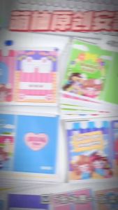 Set trang tương tác diy chủ đề bé gái cute.