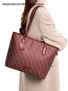 URCDN RDALVO | Elegant Print Tote Bag Large Capacity Work Commuter