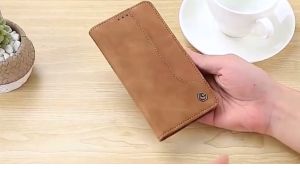 Flip Case Pola Reno 12 Pro 5G - 12F - 12 5G - Reno 11 Pro 5G -11F - 11 5G - Oppo A79 5G Premium Leather Flip Retro Case Magnetic