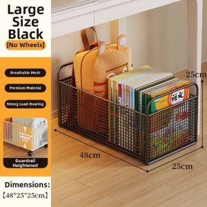 WUBUWEI | Mobile Book Storage Organizer