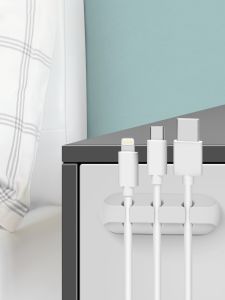 Desktop Cord Manager & Data Cable Storage: A Guide to Fixed Buckle Wall Stickers