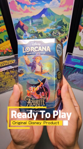 AZURITE SEA STARTER DECK | AMBER & RUBY | DISNEY LORCANA SET 6 | ENGLISH EDITION