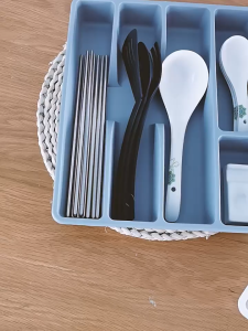 DOWELL CUTLERY TRAY 31X26CM KITCHEN UTENSIL TRAY FOR SPOON KNIFE FORK CHOPSTICKS SMACKER DRAWER TRAY DRAWER INSERT KITCHEN STORAGE CABINET