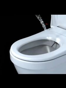Bidet Toilet Seat Cover Non-Electric + Soft Closing Dual Nozzle (Lady and Rear Wash) Manual Control