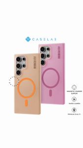 Matte frosty SYNDEE Case Magnetic PC SLIM COMPATIBLE FOR SMSG S25 ULTRA S25 PLUS S25 S24 ULTRA S24 S24 FE S23 ULTRA S23 FE HEXA Case FROSTED MAGNETIC