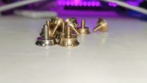 (ขายเป็นคู่) หมุดเกลียวหนา 2 แบบ ขายเป็นคู่ หมุดสแตนเลส หมุดทองเหลือง รหัส HT-710