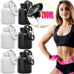 Xách tay bột protein Dispenser dùng cho thực phẩm PP bổ sung container cho phòng tập thể dục Du Lịch Thể dục thể thao Pre Workout Bình lắc