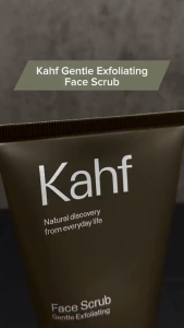 Kahf Brightening and Dark Spot Scrub (100ml) Hydrobalance - Hydrasilica Scrub - Pencuci Muka  Mencerahkan Kulit - Cleanser Skincare Routine - Suitable for All Skin Types  洗面奶