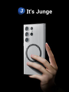 Ultra-Thin Magnetic S24 Ultra Transparent Protective Case for Samsung Galaxy S25 Ultra Full Cover Drop-Proof High-End Design