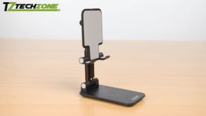 TECHZONE Foldable Desk Phone Holder Universal Cellphone Stand Telescopic and Fully Adjustable