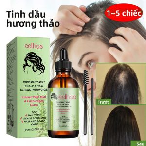 Tinh Dầu Dưỡng Tóc Hương Thảo Cho Sức Khỏe Da Đầu Ngăn Ngừa Rụng Tóc Giảm Khô Và Xơ Rối Nuôi Dưỡng Tóc Và Ổn Định Chân Tóc 60ML