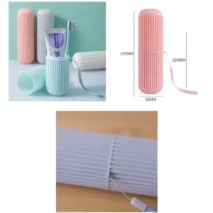 { NY ACC } Tempat Sikat Gigi Odol Portable Minimalis Travel Toothbrush Box