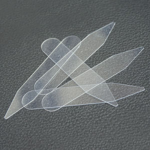 Plastic Shirt Collar Stand up Support Forming Corner Piece for Clothing Shirt Collar Stiffener DIY Accessory
