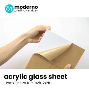 Multi-Purpose White Acrylic Sheet – DIY Signage Display & Crafting Clear Plexiglass Acrylic Panel