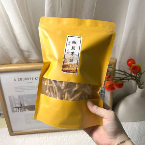 Crispy Salted Pepper Flavored Taro Strip Crab Roe Flavor Snack for Watching TV Leisurely 200g Bag from Guangdong China