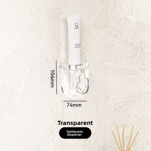 No-Drill Suction Cup Toothbrush Holder Bathroom Organizer Wall Mounted Toothpaste Cup Rack Nordic Style Storage Shelf