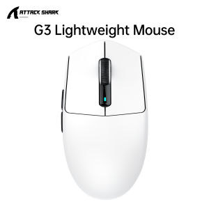 ATTACK SHARK | ATTACK SHARK G3 Wireless Gaming Mouse 62g Ultra Light PAW3311 Sensor 25000DPI BT 2.4G Wired Macro Programmable Mice