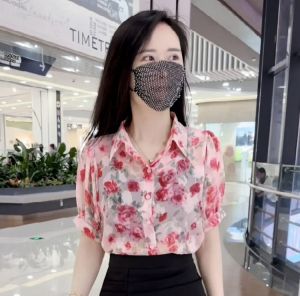 Slim Fit Casual Stylish Blouse Summer New