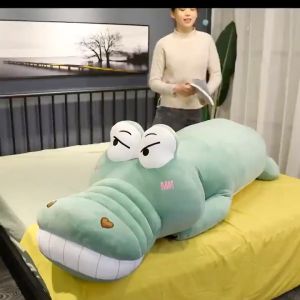 Thú nhồi bông cá sấu mắt lồi khổng lồ - Size từ 1m đến 1m6 - Quà tặng gấu bông cá sấu dễ thương.
