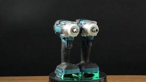 Makita Brushless Cordless Electric Impact Wrench 588V Rechargeable Wrench Power Tool Compatible with Battery Electric wrench